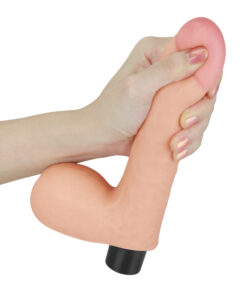 8 Inch REAL SOFTEE Vibrating Dildo