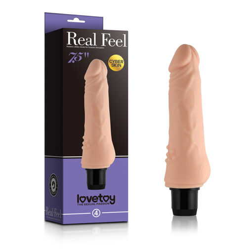 Real Feel Soft Cyberskin Vibrator