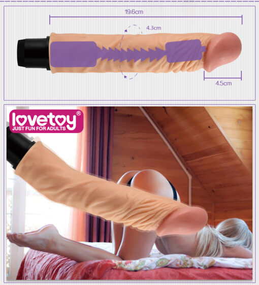 Real feel Flexi Vibrator Dildo