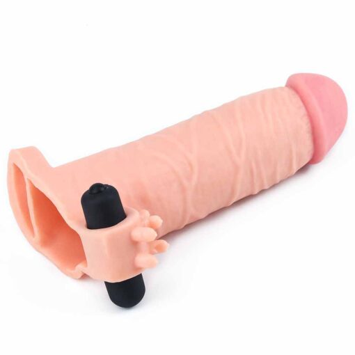 Pleasure X Tender Vibrating Penis Sleeve