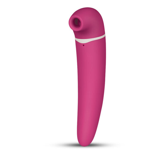 Pink 2in1 Vacuum Suction Stimulator and Vibrator