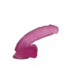 Jelly Studs Crystal Dildo Pink