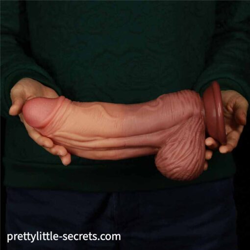 10 inch Dual layered Silicone Cock