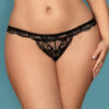 Obsessive 810-THO-1 Thong Black