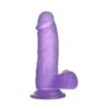 Crystal purple Dildo