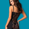 Obsessive Heartina Black Chemise & Thong