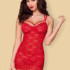 Obsessive Chemise & Thong Red