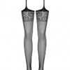 obsessive s500 garter stockings black