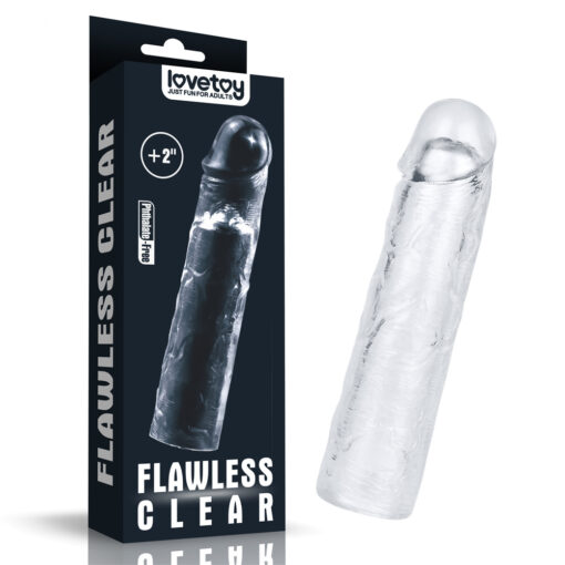 Flawless Clear Penis Extender Sleeve