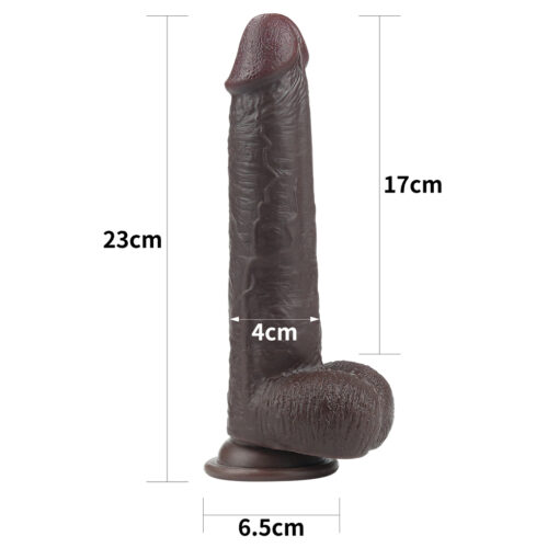 Dual Layer Realistic Cock Dildo