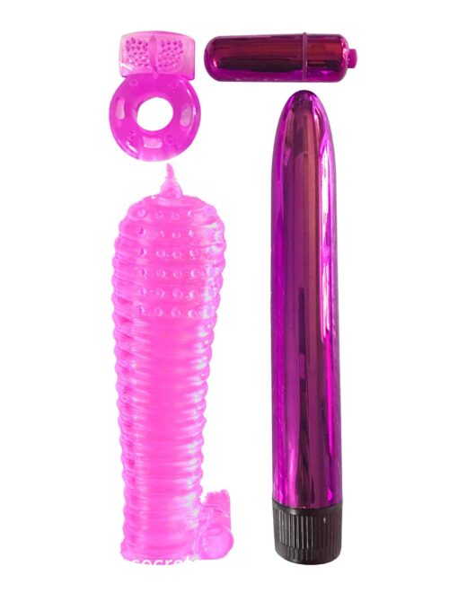 Pipedream Classix Ultimate Pleasure Couples Vibrator Kit Pink 1