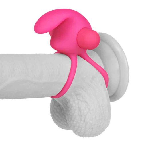 Power Clit Duo Silicone Cock Ring and Clit Vibrator 6