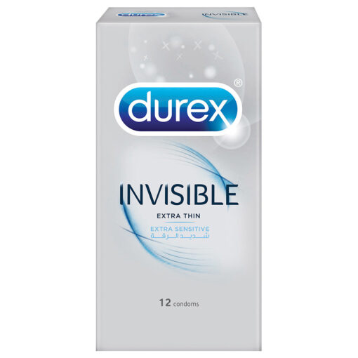 Durex Condoms Invisible Extra Thin 12's