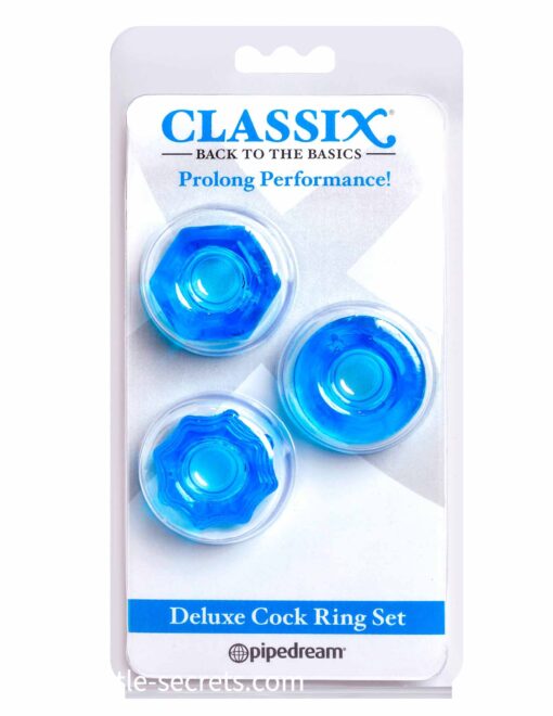 Pipedream Classix Deluxe Cock Ring Set