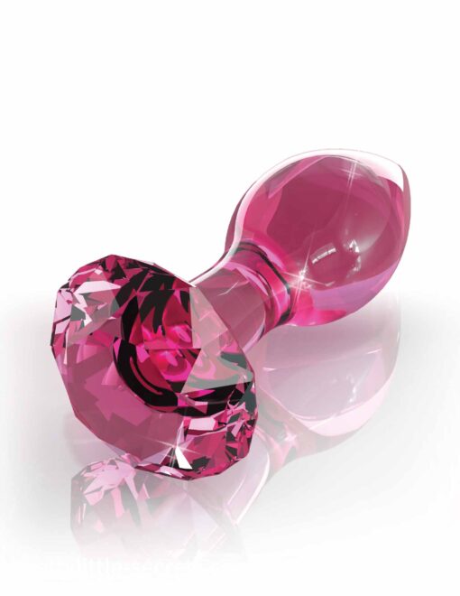 Pipedream Glass Anal Plug Icicles No. 79 - Pink