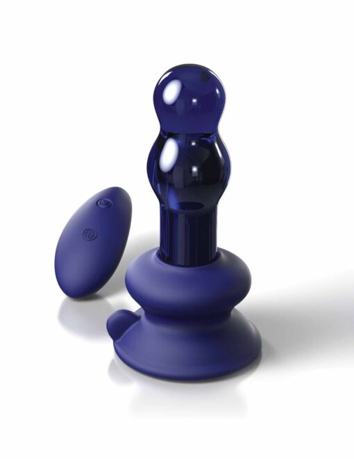 Pipedream Glass Anal Massager Icicles No. 83 Suction-Base