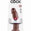 King Cock 9 Inch Brown Cock