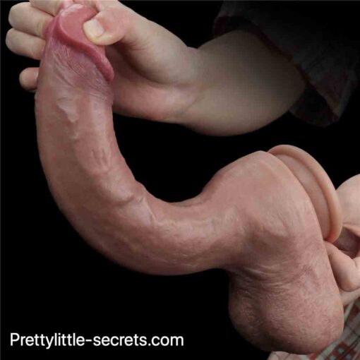 Dual layered Platinum Silicone Cock