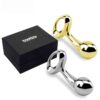 Write a lengthy meta description for the product "Luxury Pure Metal Anal Plug". Please, use a list to show the product features