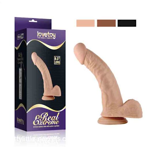 8.5 inch Real Extreme Vibrating Dildo 6