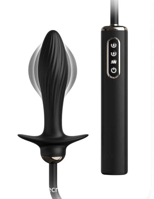 Elite Auto-Throb Inflatable Vibrating Plug