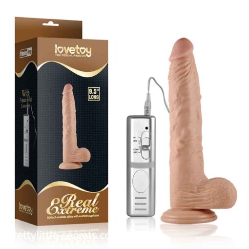 9.5 Inch Real Extreme Vibrating Dildo