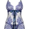 Obsessive Flowlace Babydoll and Thong 4