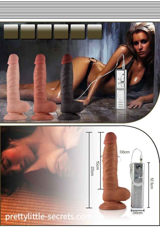 Real Extreme Vibrating Dildo 3