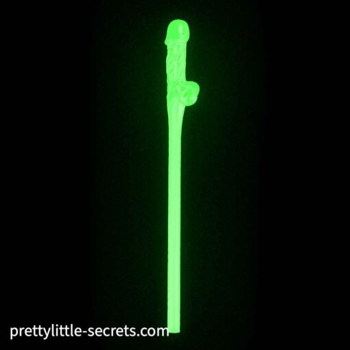 Glow in the Dark Willy Straws 4