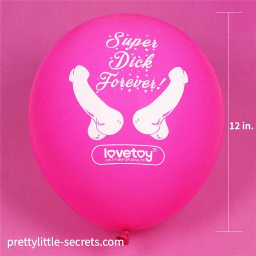 Super Dick Forever Bachelorette Balloons 3