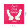 Super Dick Forever Bachelorette Paper Napkins 2