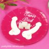 Super Dick Forever Bachelorette Paper Plates 2