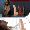 9 Inch Real Extreme Vibrating Dildo