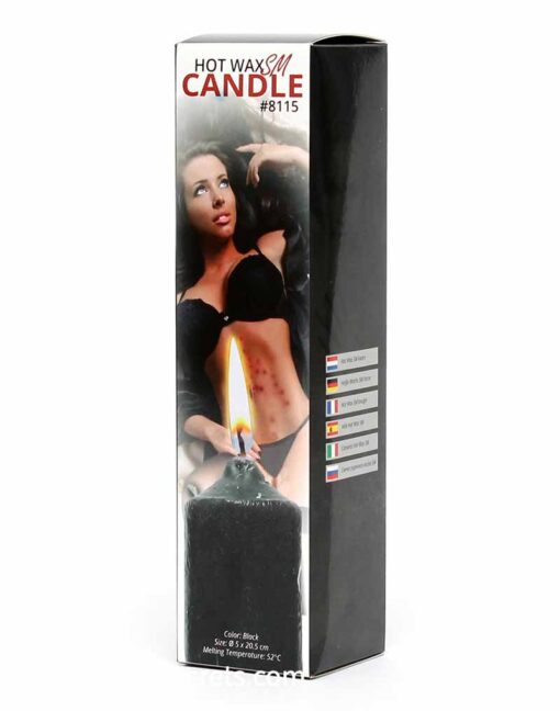 Bondage Play BDSM Candle black