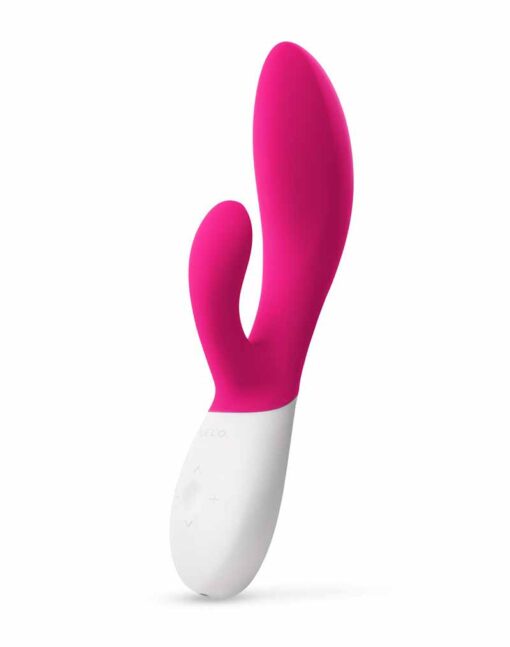 LELO Ina Wave 2 Rabbit Vibrator Cerise