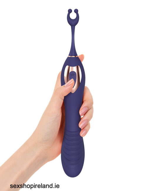 Love to Love Ô Mega Clitoral G-Spot Vibrator Indigo