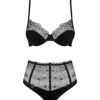 Obsessive Sharlotte Set Black