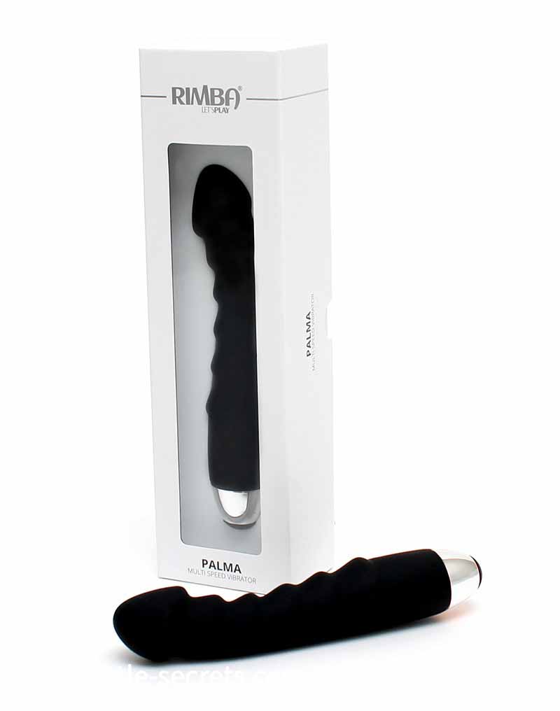 Palma Semi Realistic Vibrator Black • Sex Shop Ireland