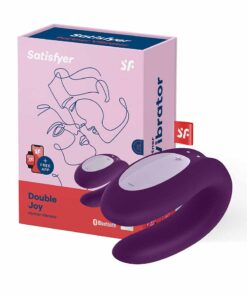 Satisfyer Double Joy Purple Bluetooth and App 1