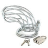 Male Chastity Device with Padlock