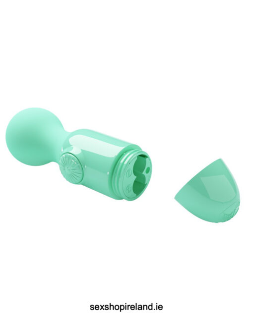 Pretty Love Mini Wand Vibrator Green