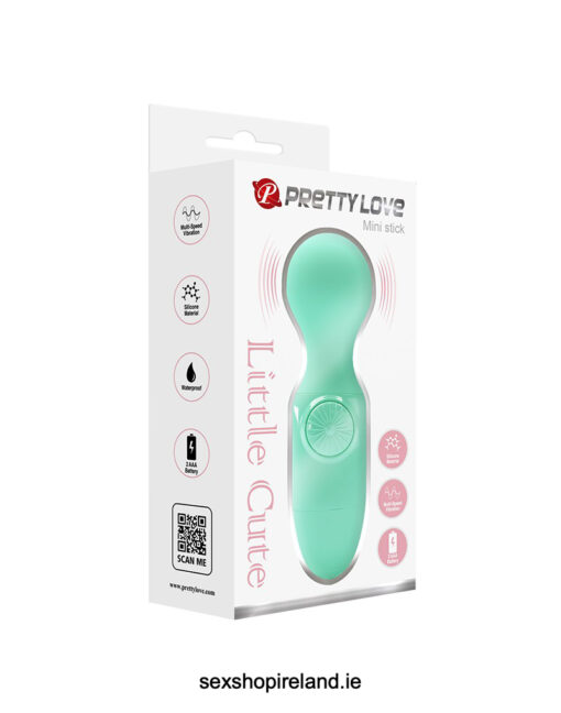 Pretty Love Mini Wand Vibrator Green