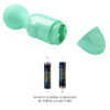 Pretty Love Mini Wand Vibrator Green