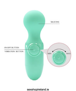 Pretty Love Mini Wand Vibrator Green