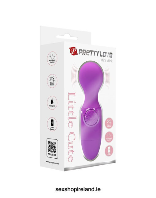 Pretty Love Mini Wand Vibrator Purple