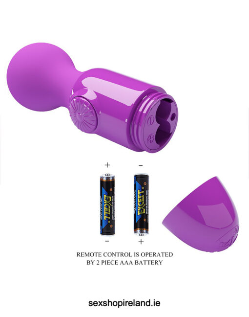 Pretty Love Mini Wand Vibrator Purple