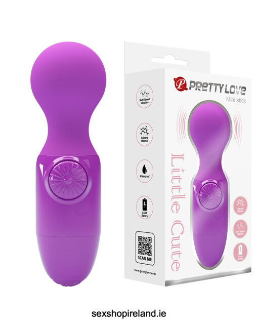 Pretty Love Mini Wand Vibrator Purple