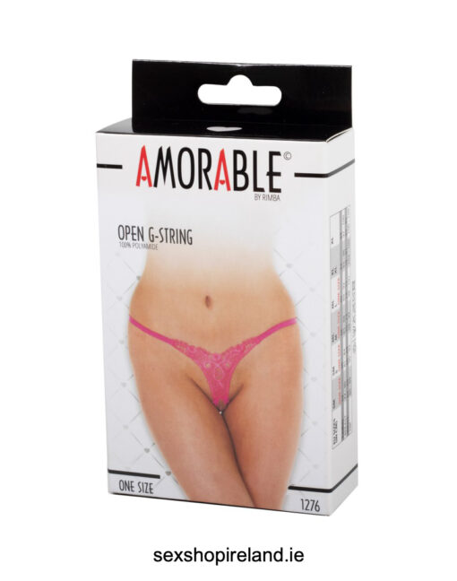 Amorable Open String One-Size Pink