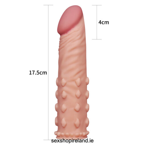 Add 2" Pleasure X Tender Penis Sleeve