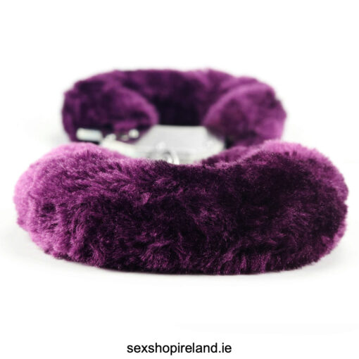 Fluffy Handcuffs Purple